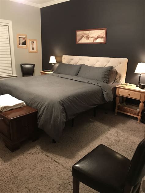 Wood has been a popular choice for headboards for a very long time. My bedroom makeover with DIY tufted headboard | Bedroom ...