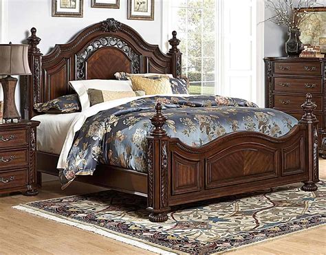 Buy Homelegance Augustine 1814k 1ck California King Panel Bedroom Set 4