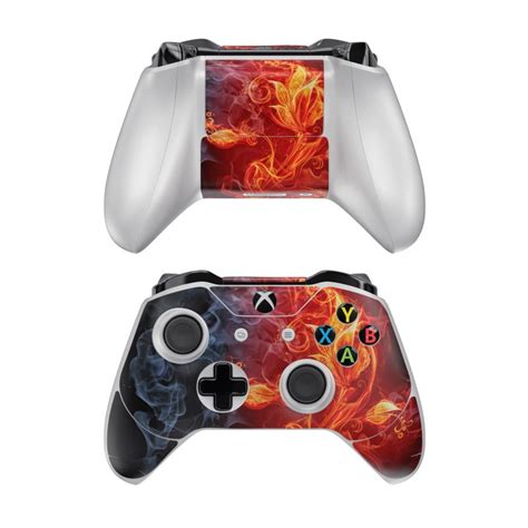 Microsoft Xbox One Controller Skin Flower Of Fire By Gaming Decalgirl