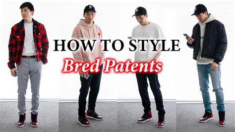 How To Style Air Jordan Bred Patent Outfit Ideas Youtube