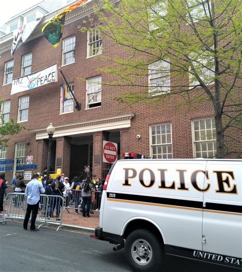 Power And Water Cut Off At Venezuela Embassy In Dc Occupied By Pro Maduro Protesters