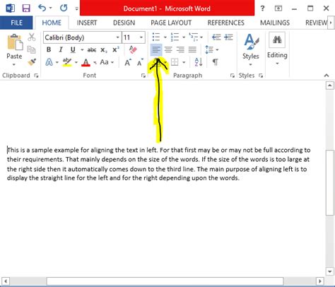 Paragraph Alignment In Word Rameshs Blog