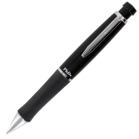 Phd Medium Black Ink Ballpoint Retractable Pen 16387881 Overstock