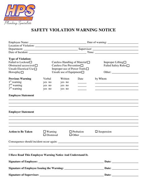 Sample Warning Letter To Employee Database Letter Template Collection Vrogue