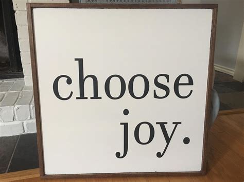 Choose Joy Sign Farmhouse Decor Gallery Wall Farmhouse | Etsy | Joy sign, Choose joy, Painted ...