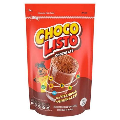 Chocolate en Polvo Instantáneo CHOCO LISTO Doypack g