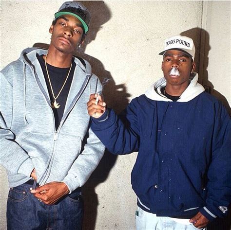West Coast Cousins Snoop Dogg And Daz Dillinger Smoking Up Circa