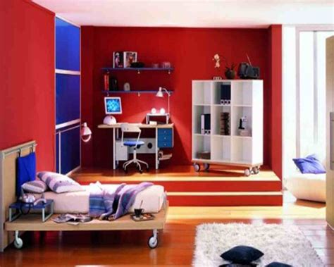 Desain Interior Kamar Tidur Minimalis Warna Merah Interior Rumah 1797