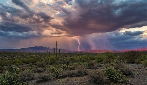 What Causes The Arizona Monsoon Worldatlas