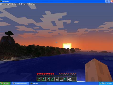 Minecraft Sunset By Brawl629 On Deviantart