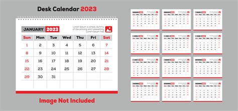 Calendar 2023 Vector Art Icons And Graphics For Free Download