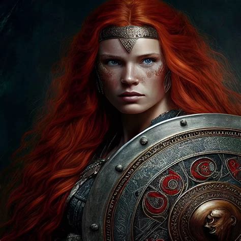 Boudicca Warrior Queen Of The Iceni Celtic Native