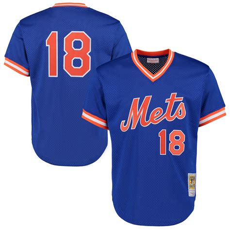 Mlb Fan Apparel And Souvenirs New Mitchell And Ness Mlb New York Mets Mesh