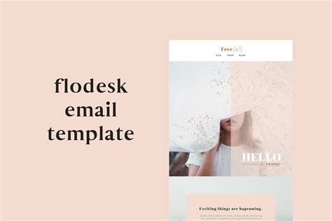 Free Fall Flodesk Email Template in 2020 | Email templates, Email newsletter template, Email 