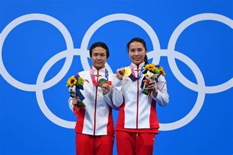 Chinese Duo Win First Diving Gold Of Tokyo Olympics Cn