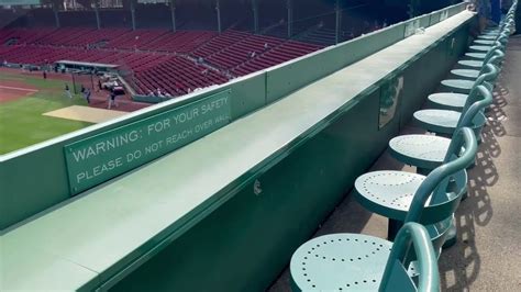 A Guide To Fenway Parks Green Monster Seats Milwaukee Brewers Vs