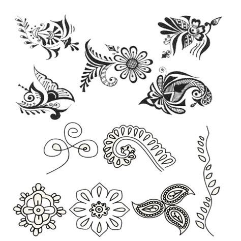 Mehndi Design Drawing At Getdrawings Free Download