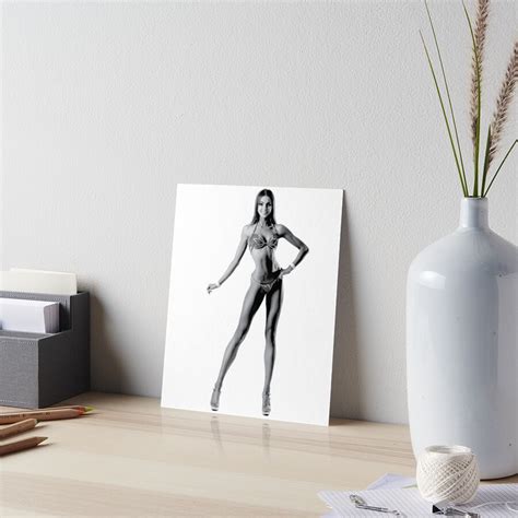 Beautiful And Sexy Girl Wearing Bikini Art Board Print For Sale By Fallenrevol Redbubble