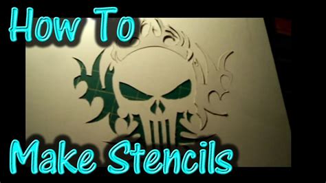 Airbrush Stencils Diy Make Your Own At Home Airbrush Art Free