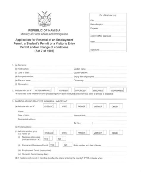 Uk Visa Renewal Application Form