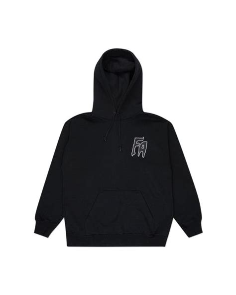 Fucking Awesome Cotton Seduction Of The World Hoodie In Black For Men