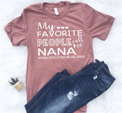 Best Nana Ever Shirt Cute Nana T Shirt Nana Shirts Nana T Shirt
