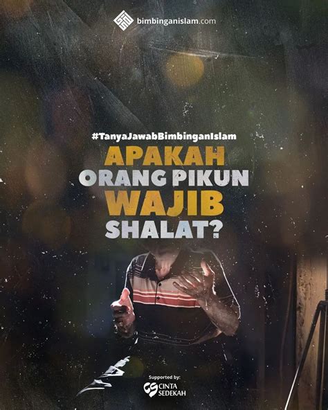 Poster Islami Apakah Orang Pikun Wajib Shalat