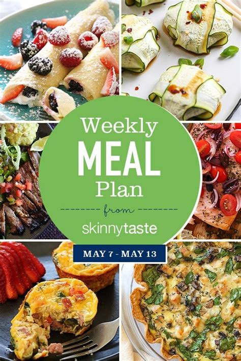 Skinnytaste Meal Plan May 7 May 13 Skinnytaste Bloglovin