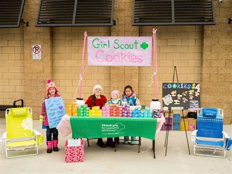 Girl Scout Cookie Booth Awesomeness BlingYourBooth Girl Scout Cookies Booth Girl Scout Ideas