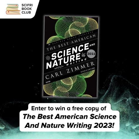 Read The Best American Science And Nature Writing With The Scifri Book Club