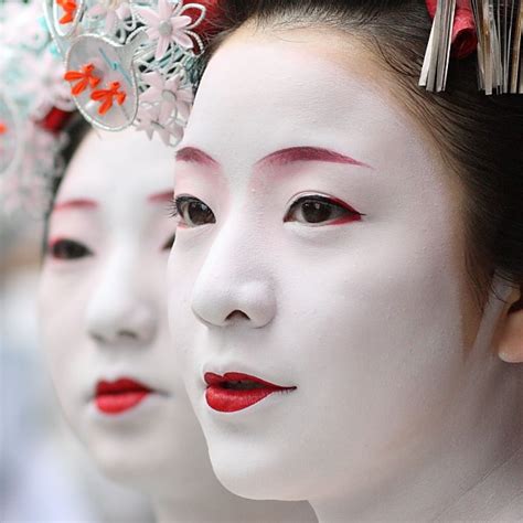 Traditional Geisha Makeup Gejsza Japonia I Gejsze