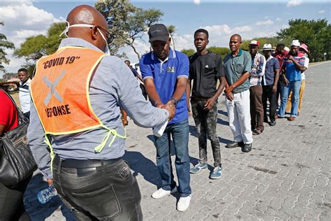 Johannesburg, south africa, 28 january 2021: Covid-19: One confirmed dead, more than 1 000 people ...