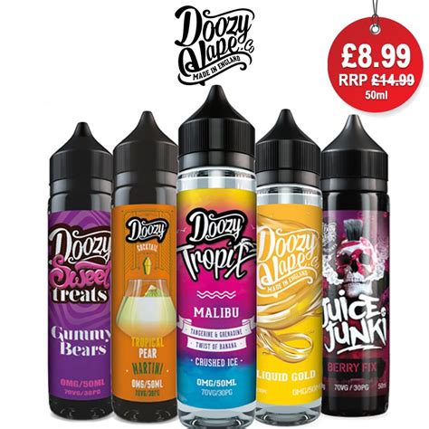 Doozy Vape Co 50ml E Liquid 8 99 Vape Bargains UK