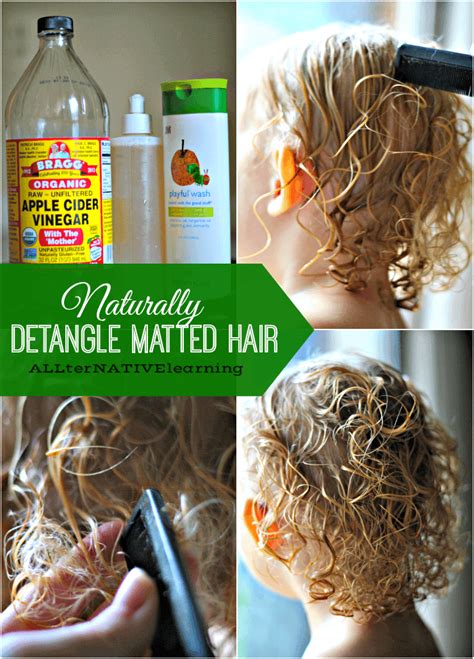 Hair brushes designed for curly hair function differently than regular ones as they reduce breakage and provide nourishment from the root to the tip. How to Detangle Matted Hair | Matted hair, Diy hair ...
