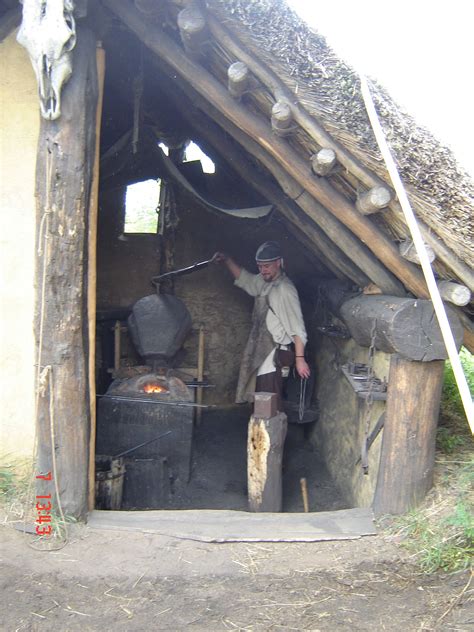 Blacksmith Ribe Vikingecenter Blacksmithing Viking House
