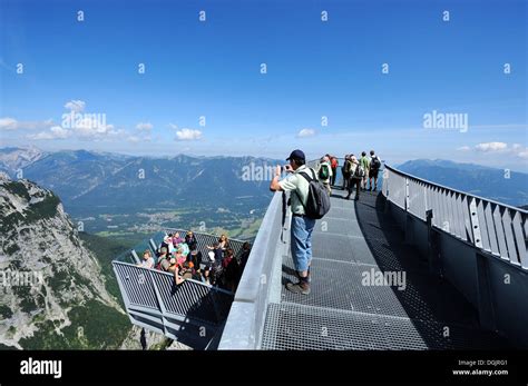 Alpspix Viewing Platform At The Alpspitze Railway Hill Station Mt