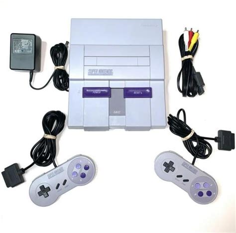 Sell Super Nintendo Snes System Console With 2 Oemid24343568 Ec21