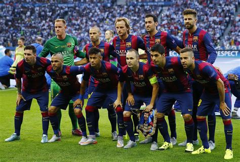 Barcelona Become The First Team In History To Complete The Treble On