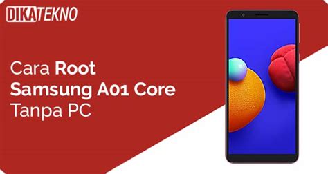 Download google camera 8.0 apk on samsung s8, s9, s10, s20 (+), note 8/9/10. Cara Root Samsung Galaxy A01 Core Tanpa PC Tested - Dika ...