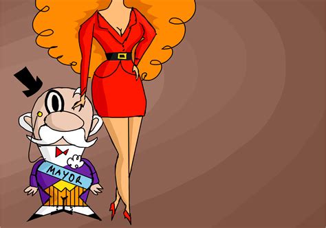 Ms Bellum And The Mayor Drawings Sketchport