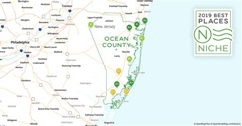 Map Of Ocean County Nj World Map