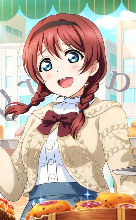Download 950x1534 Wallpaper Beautiful Bakery Love Live Anime Girl Iphone 950x1534 Hd Image