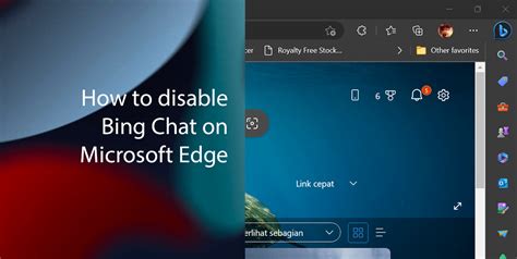 How To Disable Bing Chat In Microsoft Edge