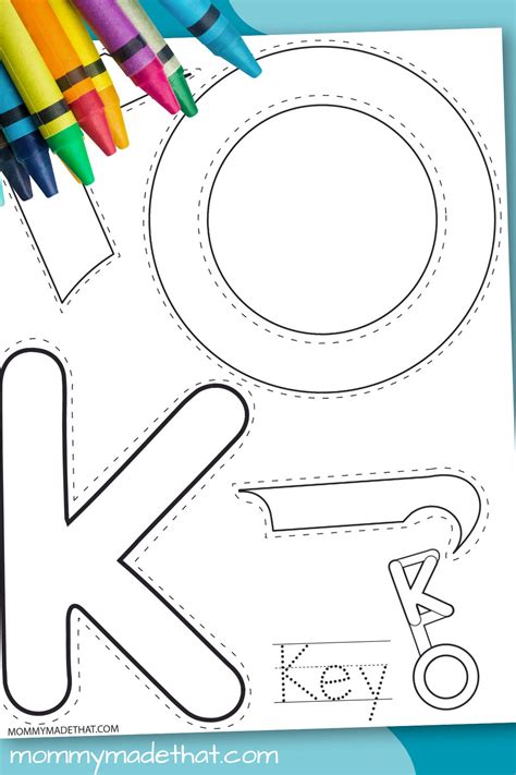 K Is For Key Craft Free Printable Letter K Craft