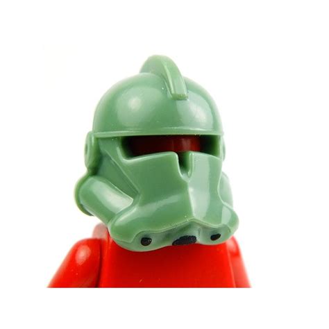 Lego Custom Accessories Arealight Sand Green Commander Helmet Hand