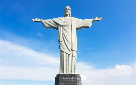 Cristo Redentor Statue Of Christ The Redeemer Rio De Janeiro Brazil