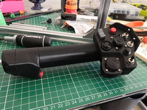 Helicopter Collective Lever Build Part 7 Rhotas