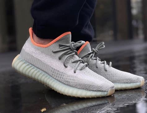 Sign up to receive updates about release dates and where the product will be available for sale. Preview: adidas Yeezy Boost 350 V2 "Desert Sage" - Le Site ...