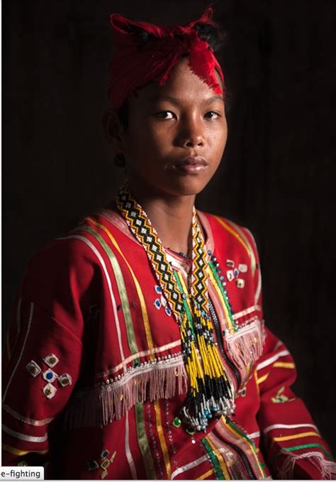 Dark Matter — Indigenous Negrito Aeta Girl In The Philippines