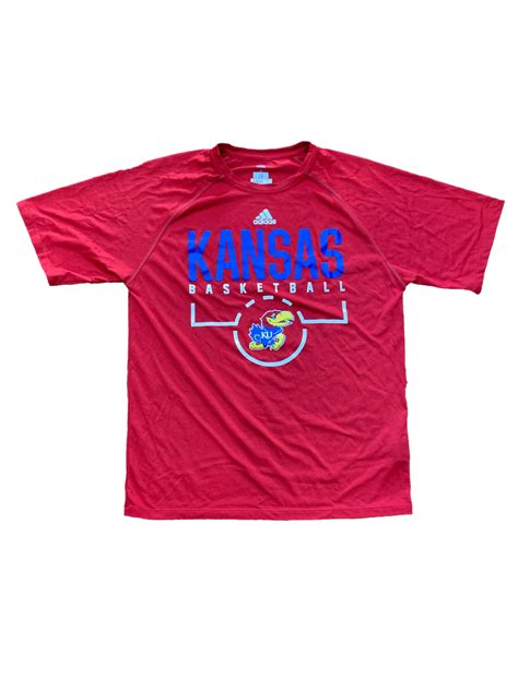 Since 1969 the famous nba logo was built around the silhouette of jerry west, who was a legendary la lakers basketball player. Kansas Basketball Climalite Tee : NARP Clothing